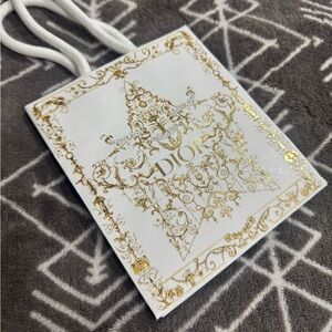 Christian Dior Mini Holiday Shopping bag